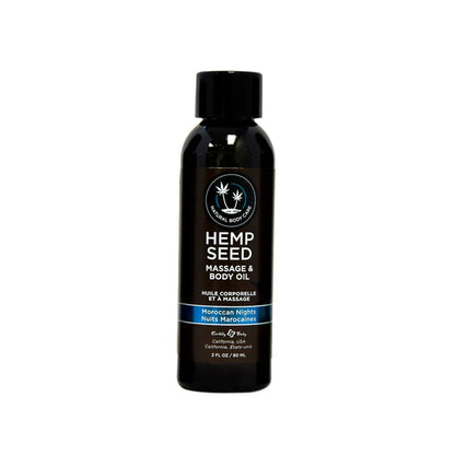 Earthly Body Massage and Body Oil