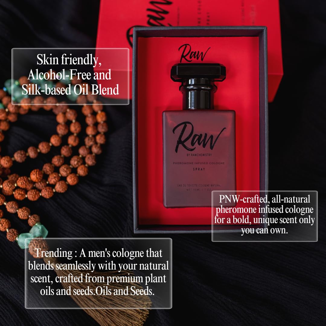 RawChemistry Raw Pheromone Infused Cologne for Men