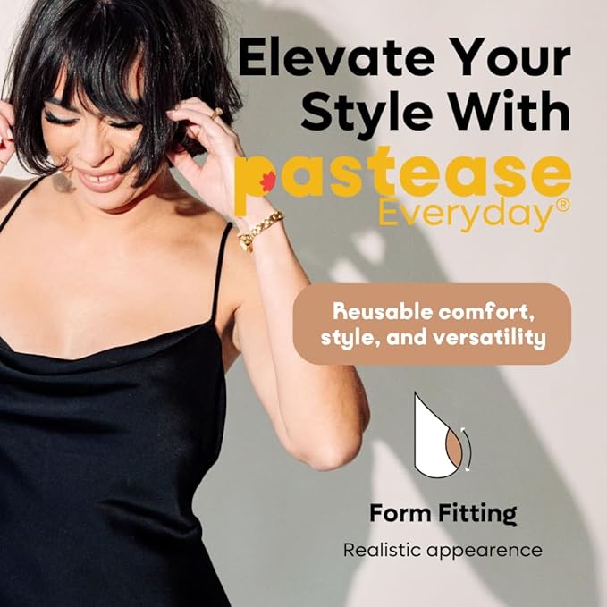 Pastease Halos Reusable Sticky Adhesive Silicone Nipple Cover