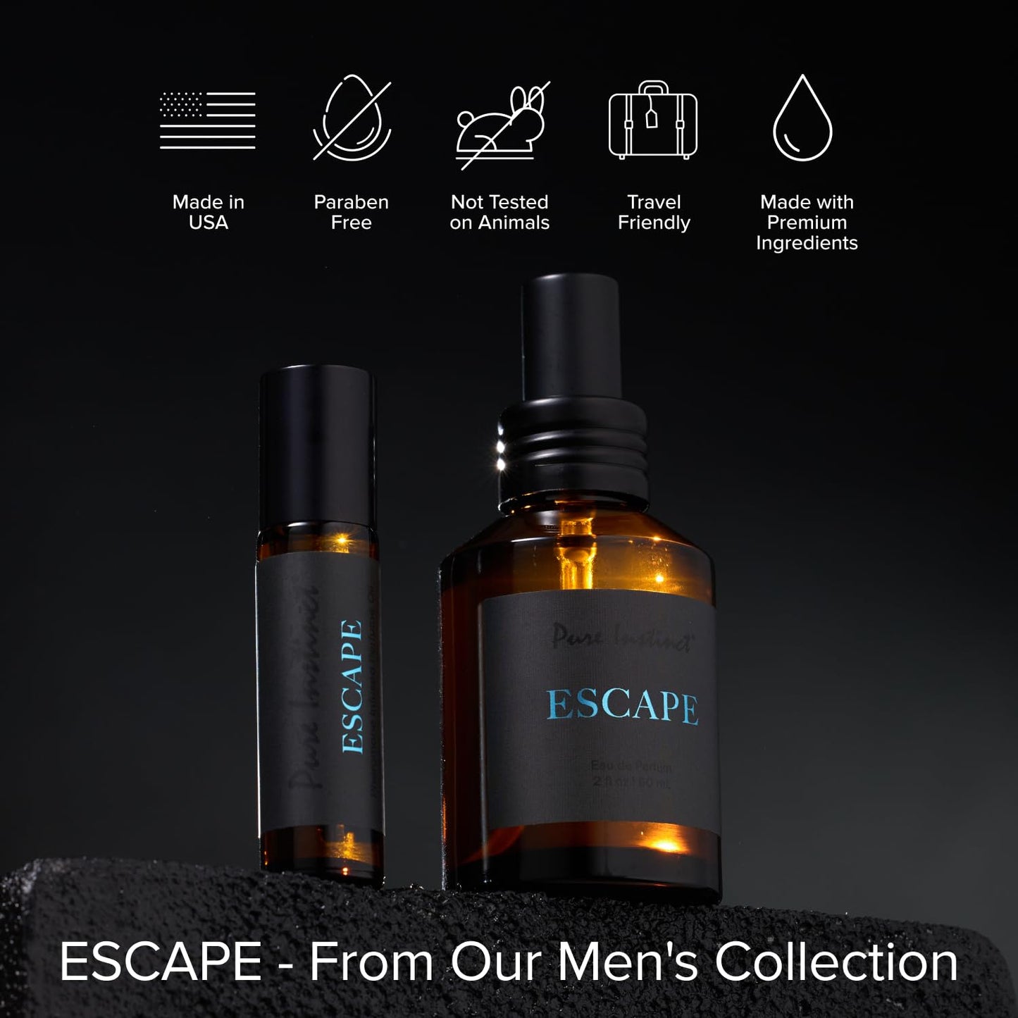 Pure Instinct Men's Collection Pheromone Perfume Oil