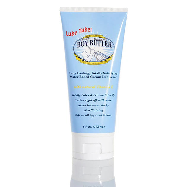 Boy Butter H2O - Water Based Cream Lubricant