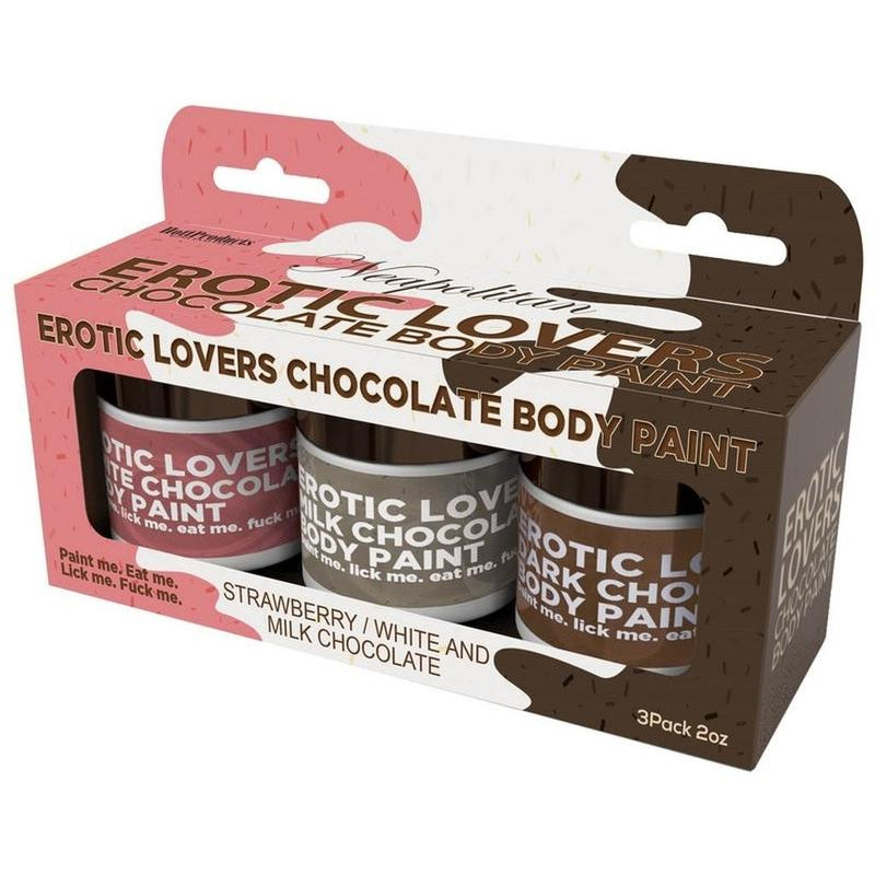 Erotic Chocolate Body Paints