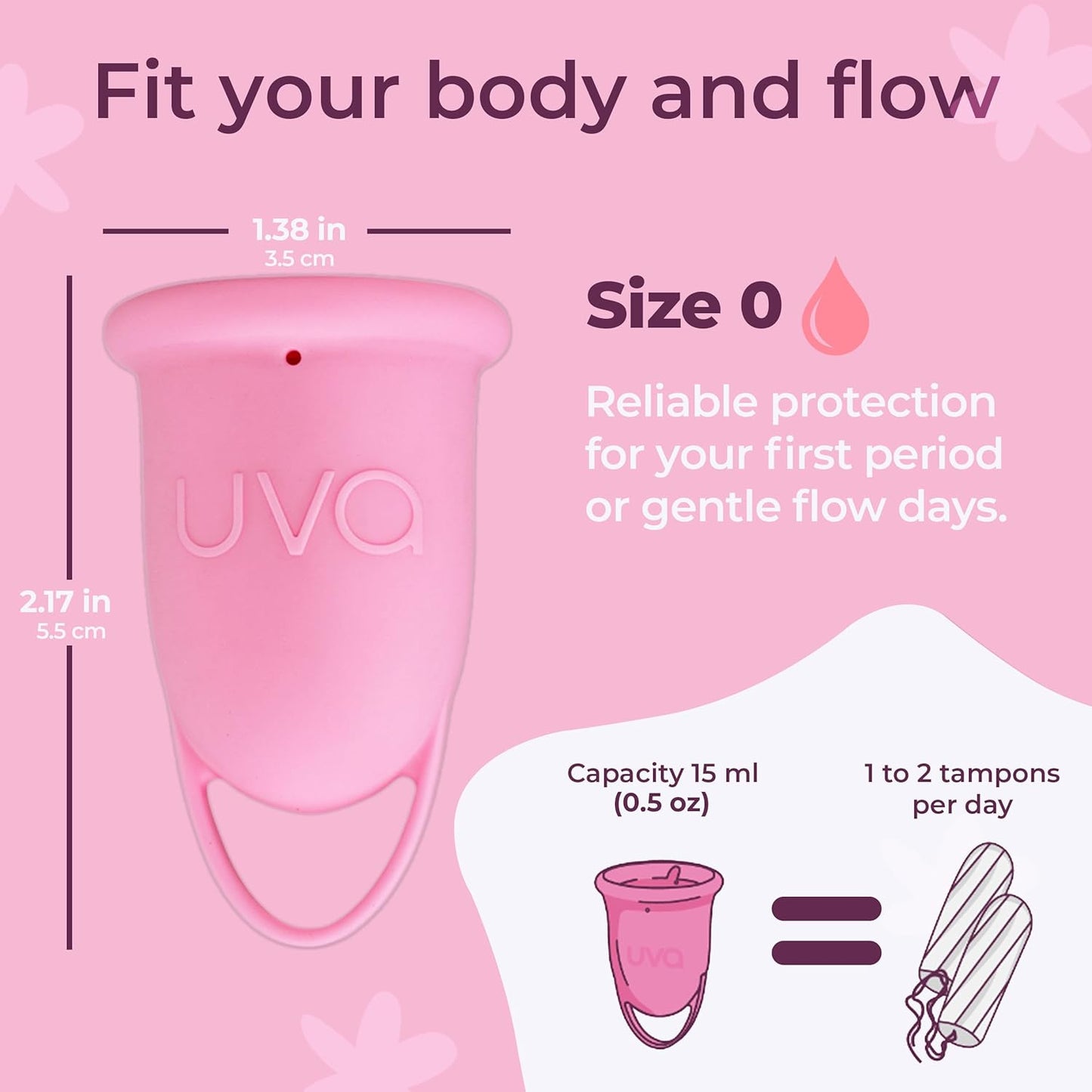 Uva Cup Menstrual Cup Set