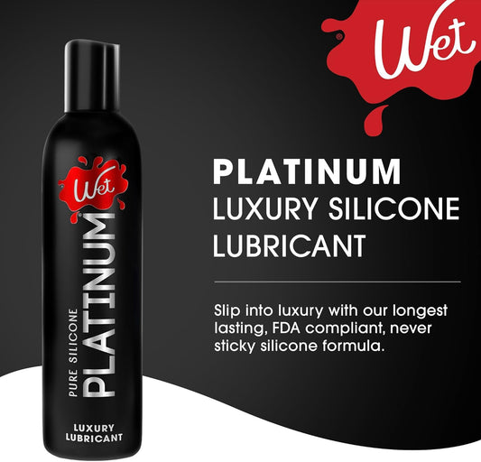 Wet Platinum Luxury Silicone Based Lubricant