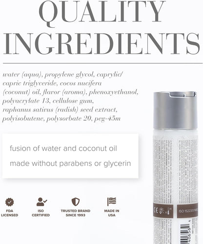 JO Coconut Hybrid Lubricant