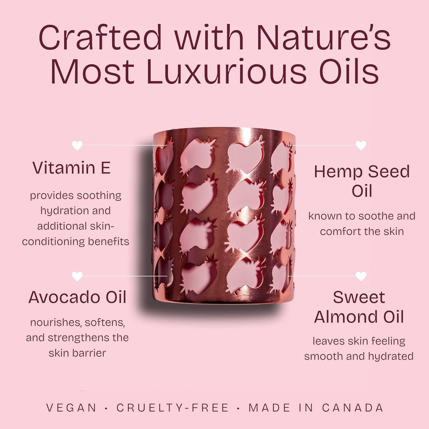HighOnLove Massage Candle - Rose Bud
