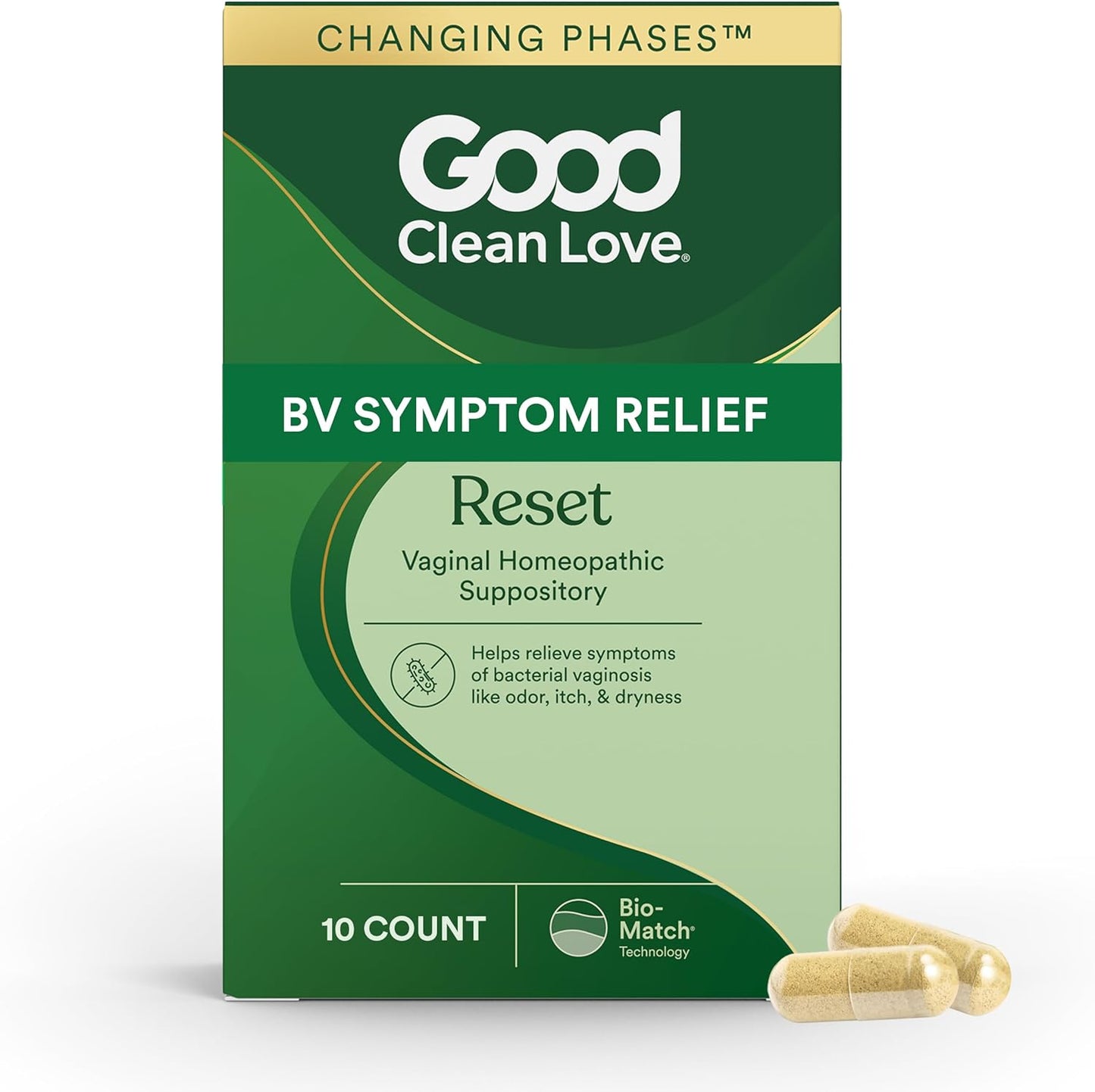 Good Clean Love Reset Vaginal Suppository