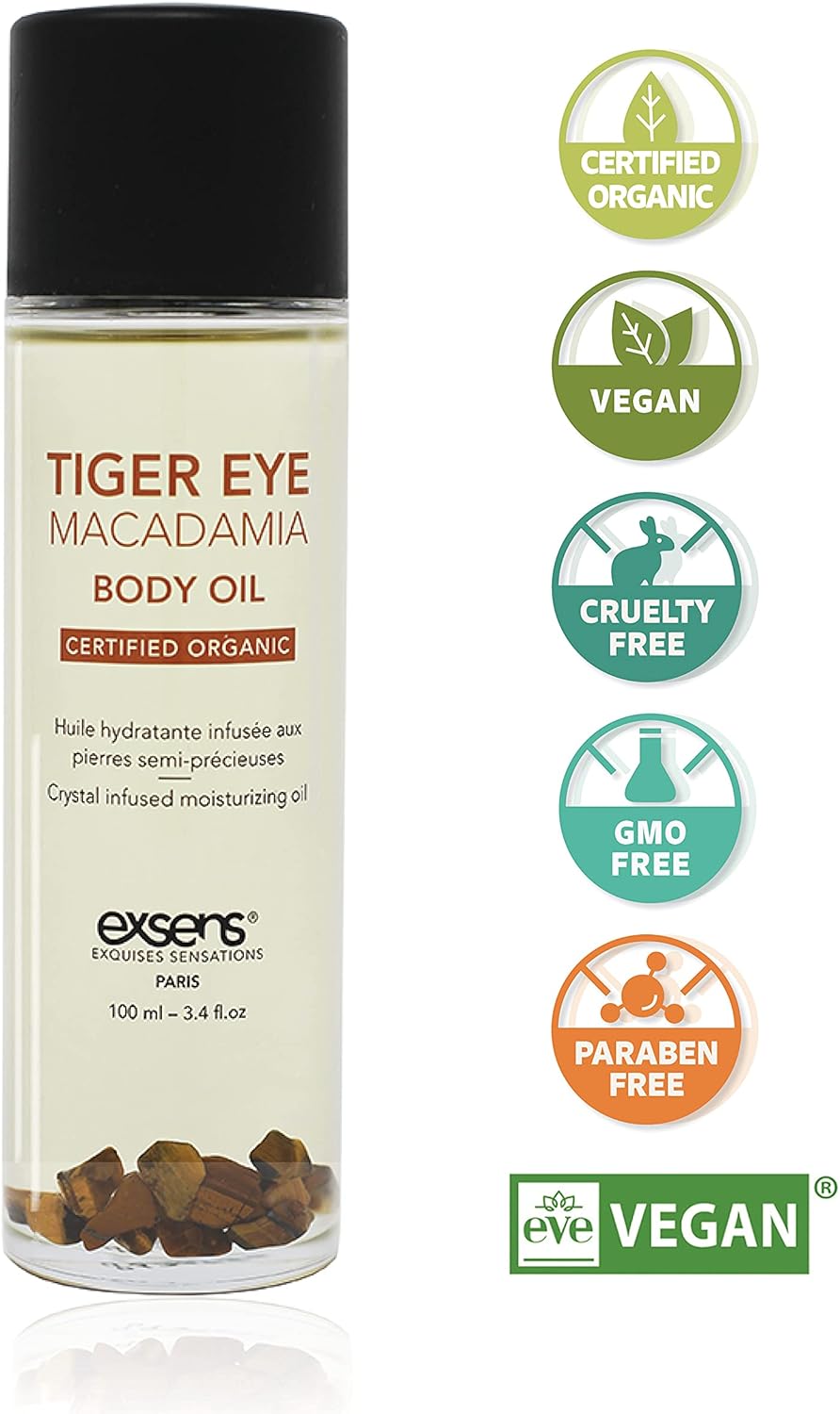 Organic Crystal Body & Massage Oil