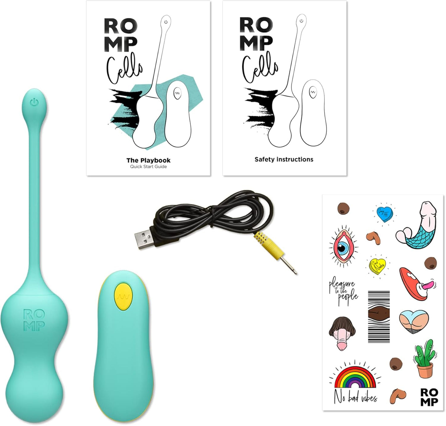 ROMP Cello G-Spot Egg Vibrator