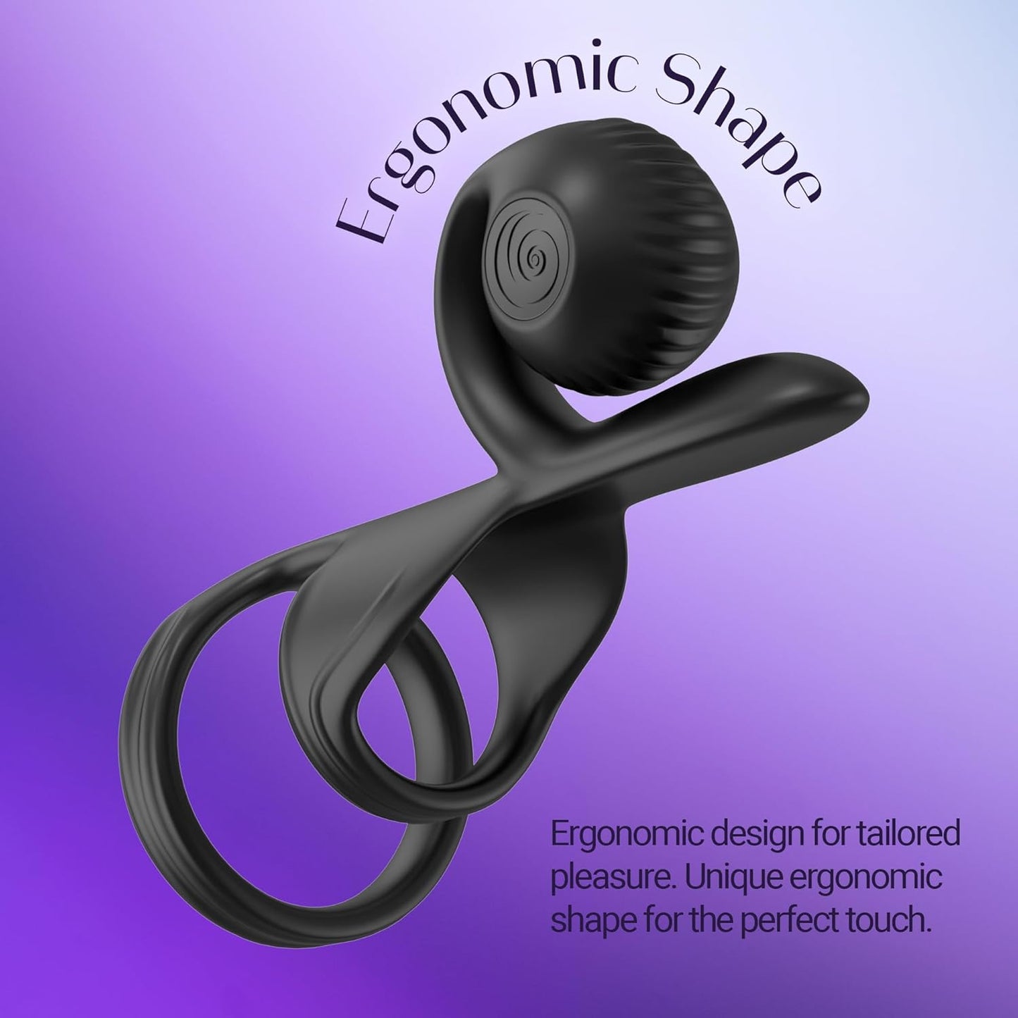 SVibe Snail JOVI Arc Couples Ring