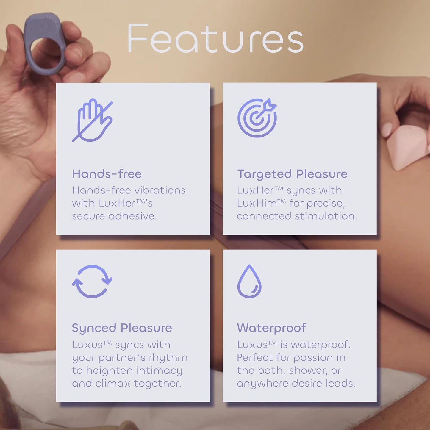 Kiiroo Luxus Couples Cock Ring Combo