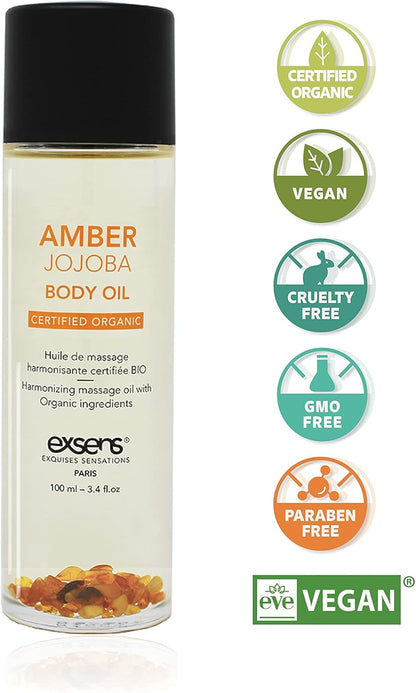 Organic Crystal Body & Massage Oil