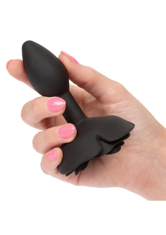 Forbidden Rose Small  Silicone Anal Plug