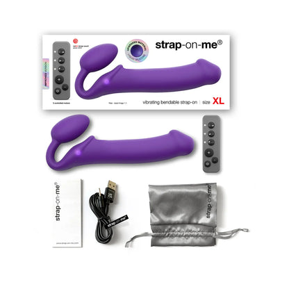 Strap-On-Me Remote-Controlled Bendable Strap-On