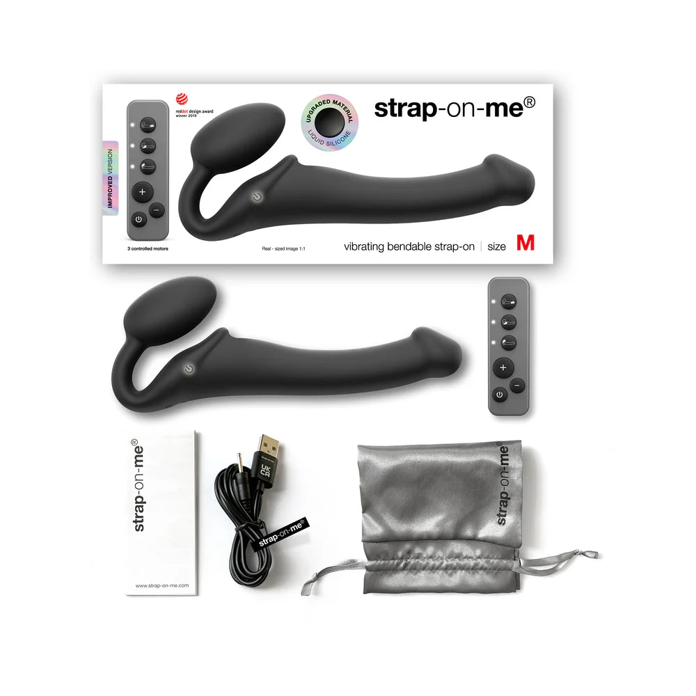 Strap-On-Me Remote-Controlled Bendable Strap-On