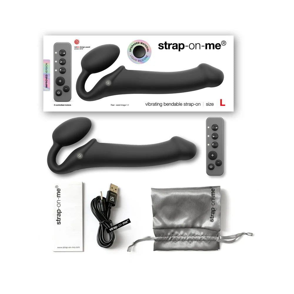 Strap-On-Me Remote-Controlled Bendable Strap-On