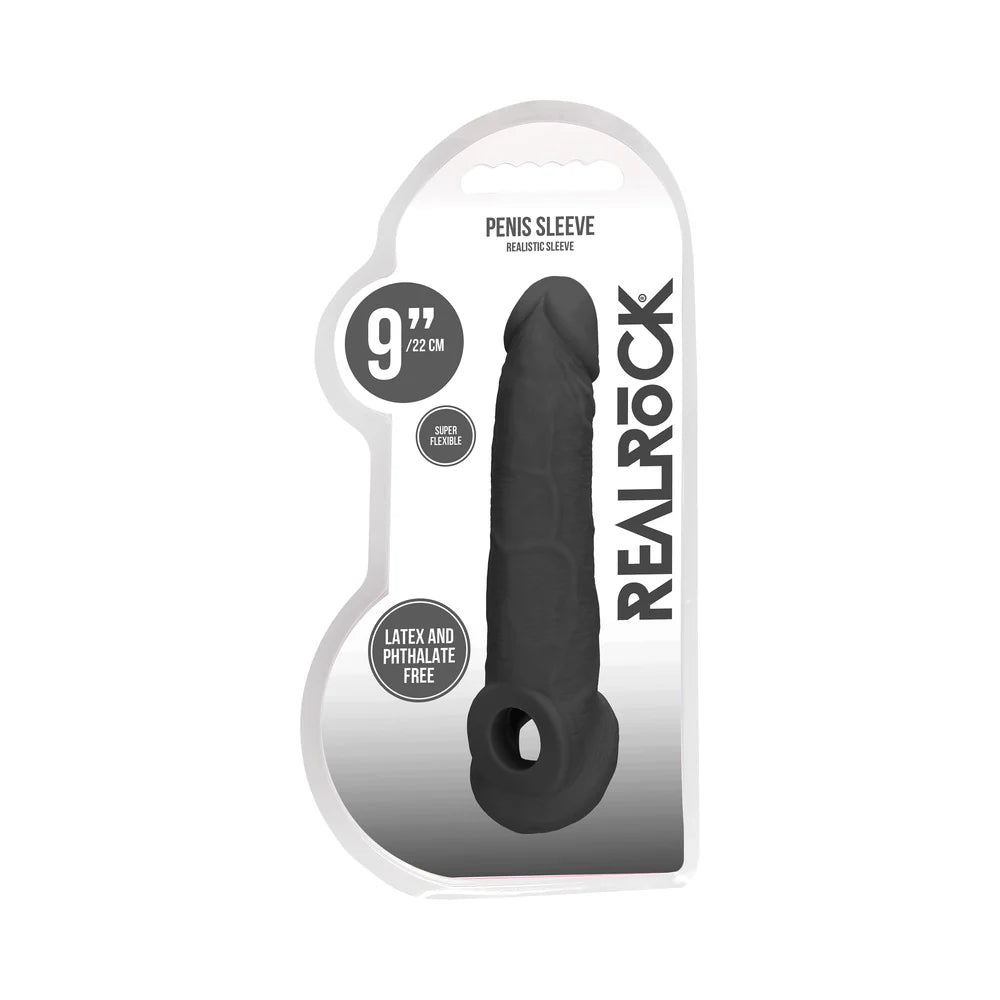 RealRock Realistic 9 in. Penis Sleeve Extender Sling