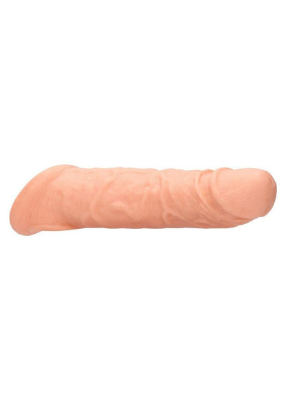 Realistic Penis Extender Sleeve 8"