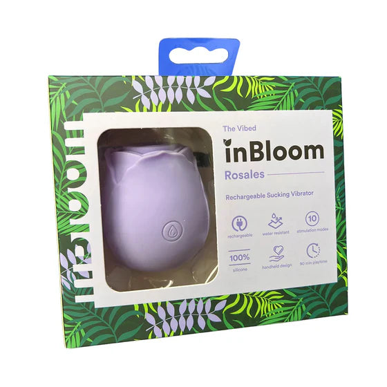 inBloom Rosales Sucking Vibrator