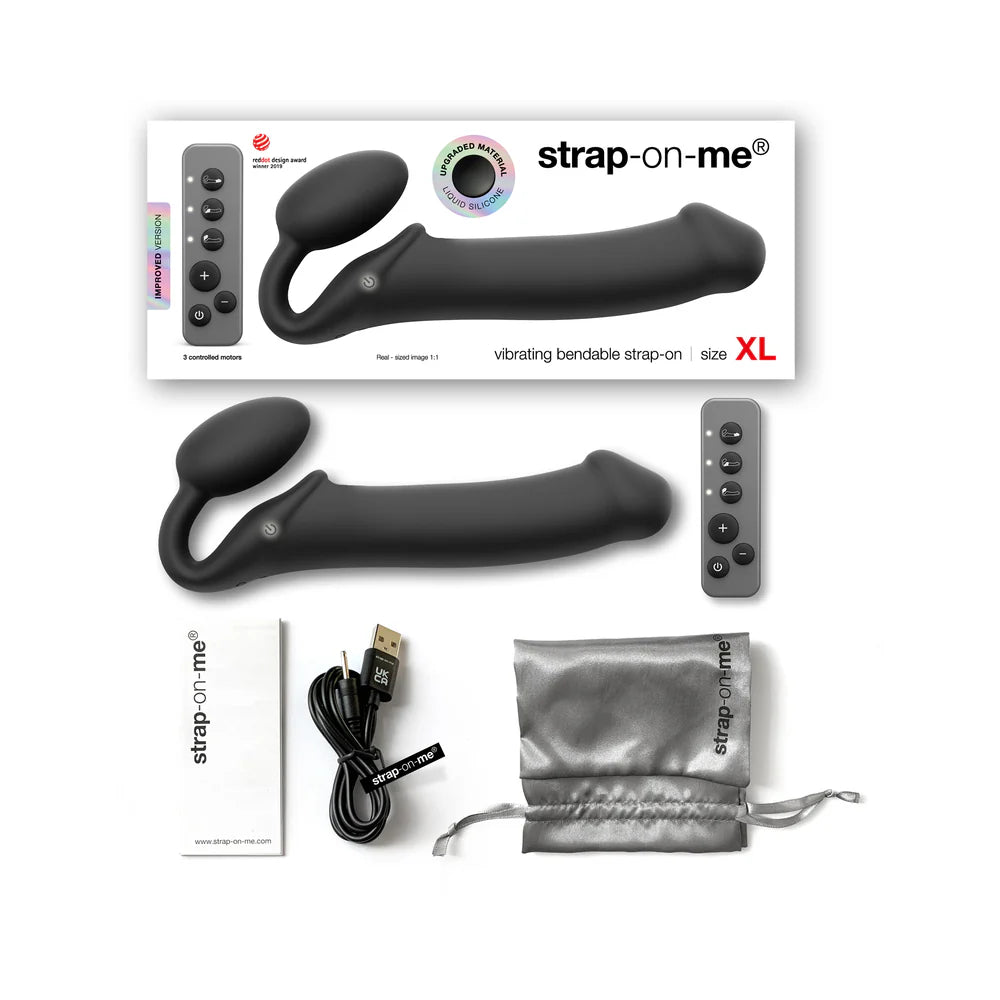 Strap-On-Me Remote-Controlled Bendable Strap-On