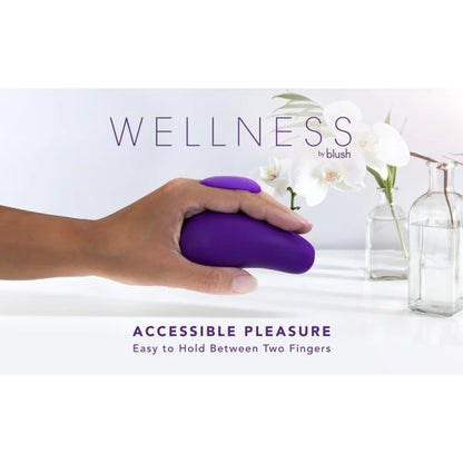 Wellness Palm Sense Rechargeable Silicone Vibrator