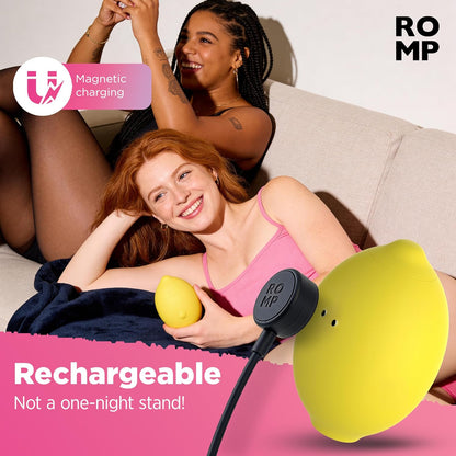 ROMP Lemon Crush Clitoral Stimulator with Pleasure Air