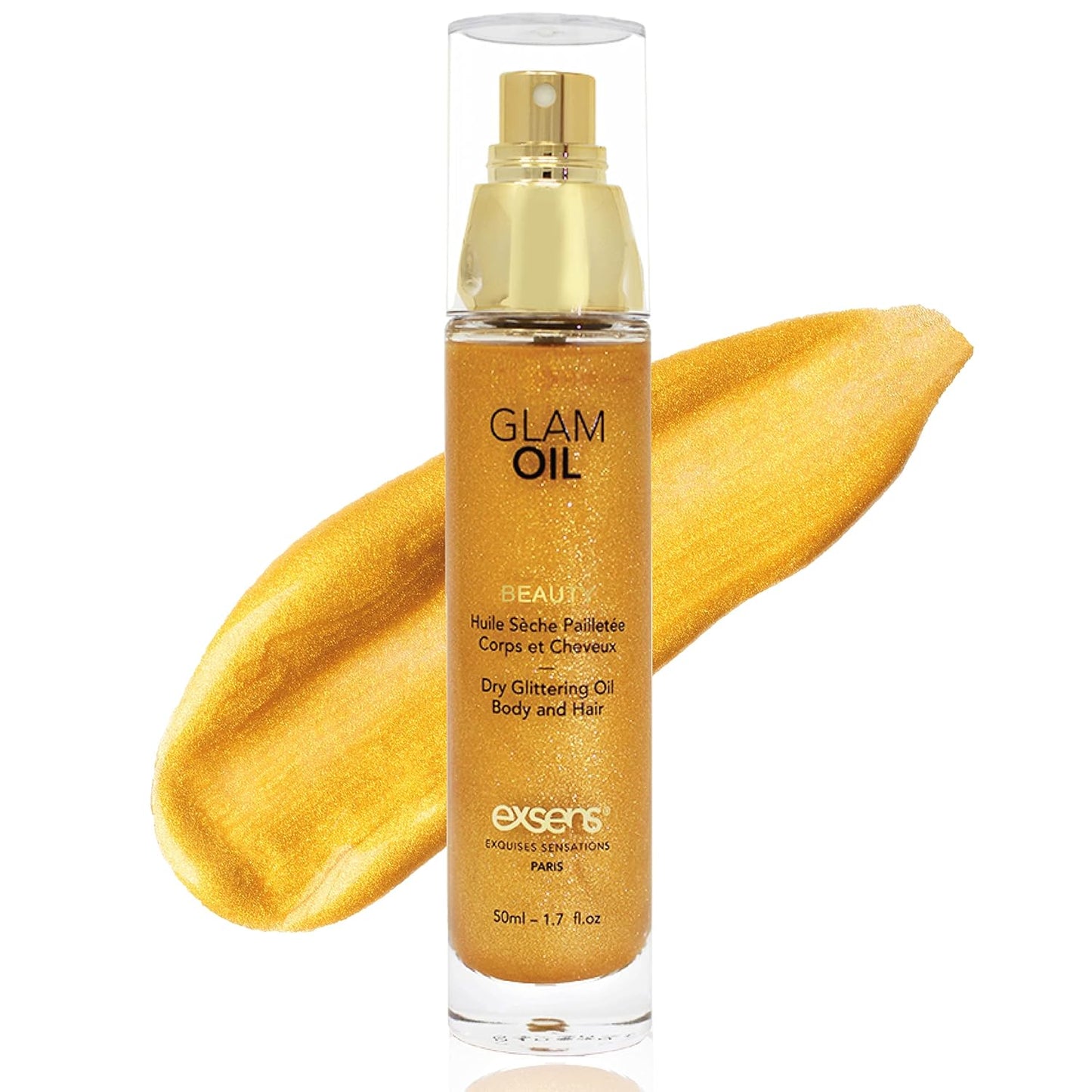 EXSENS of Paris Beauty Glam Oil w/Glitter