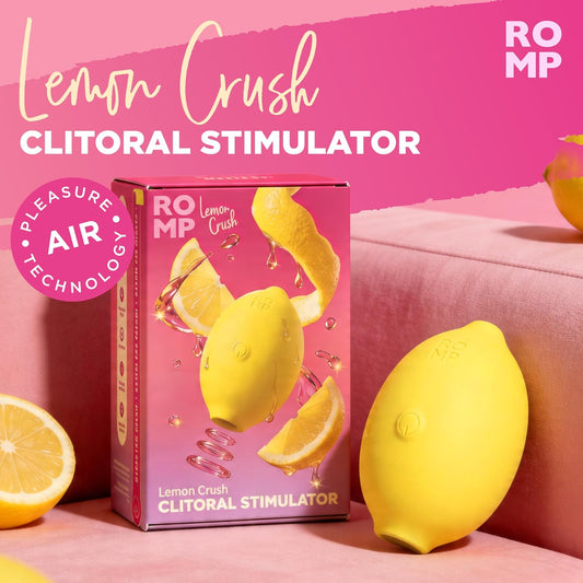 ROMP Lemon Crush Clitoral Stimulator with Pleasure Air