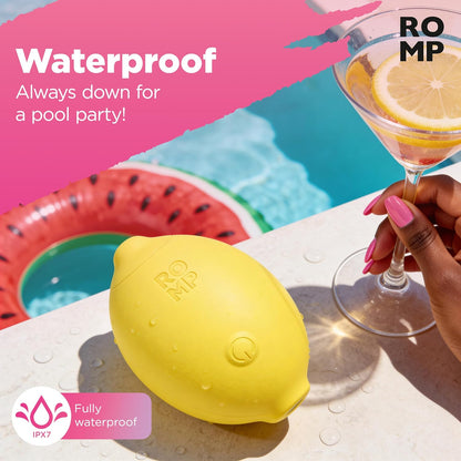 ROMP Lemon Crush Clitoral Stimulator with Pleasure Air