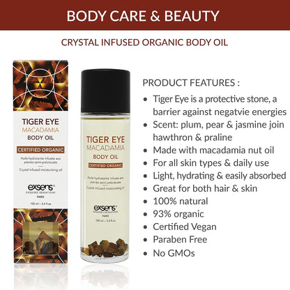 Organic Crystal Body & Massage Oil