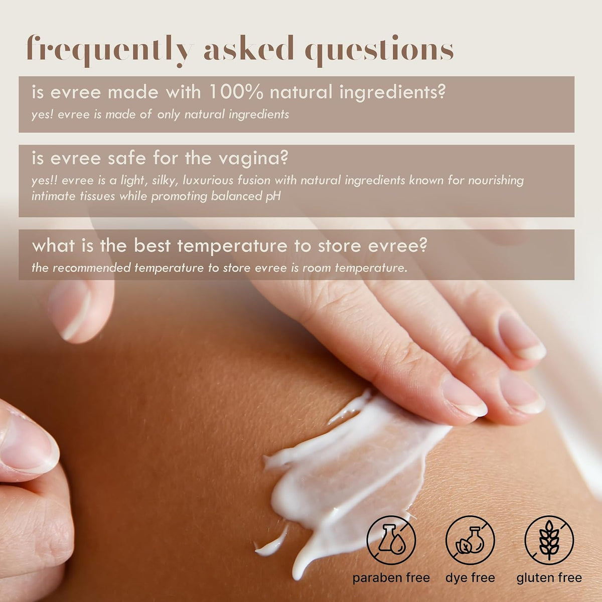evree - Intimate Massage Cream