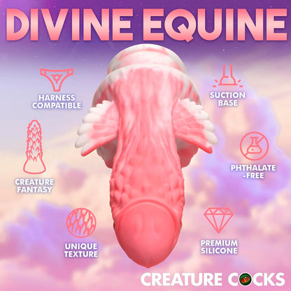 Creature Cocks Pegasus Pecker Winged Silicone Dildo