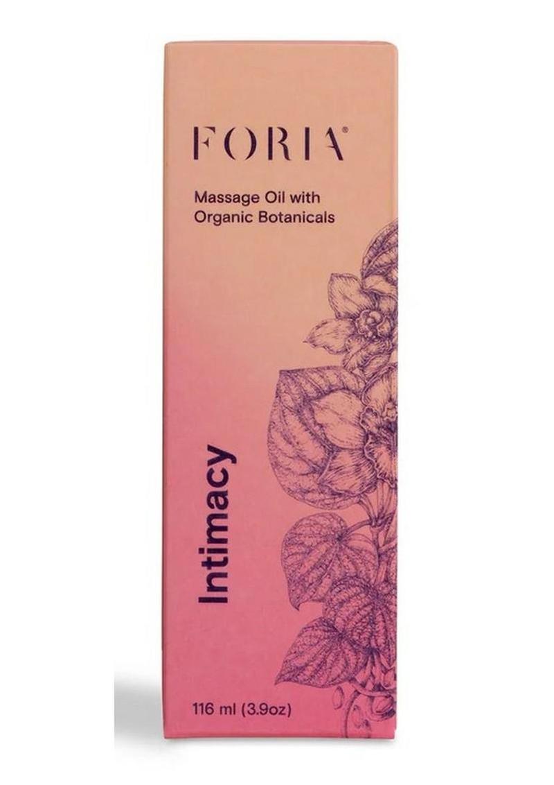 Foria Massage Oil with Organic Botanicals