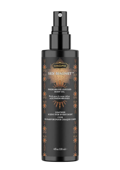 Sex Magnet Pheromone Body Oil Spray - Leather