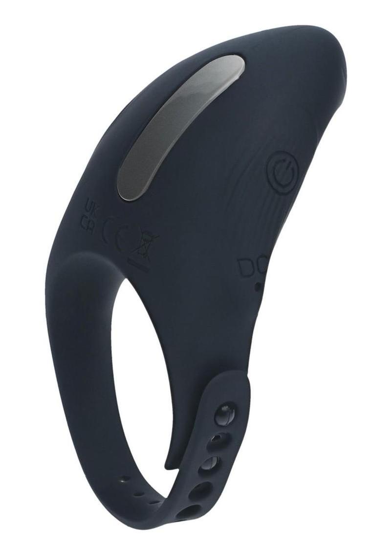 Levelz Adjustable Vibrating Silicone Rechargeable Cock Ring