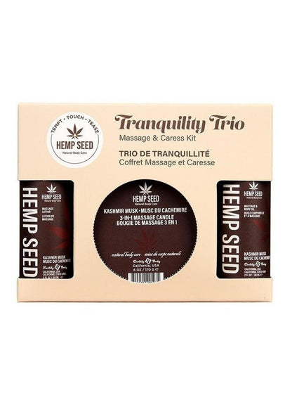 Earthly Body Hemp Seed Tranquility Trio Gift Set