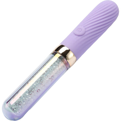 Cristal Diamond Glitter Glass Clitoral Vibrator