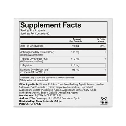 Bijoux Indiscrets Sex au Naturel Orgasm Glow Supplement 60 Capsules