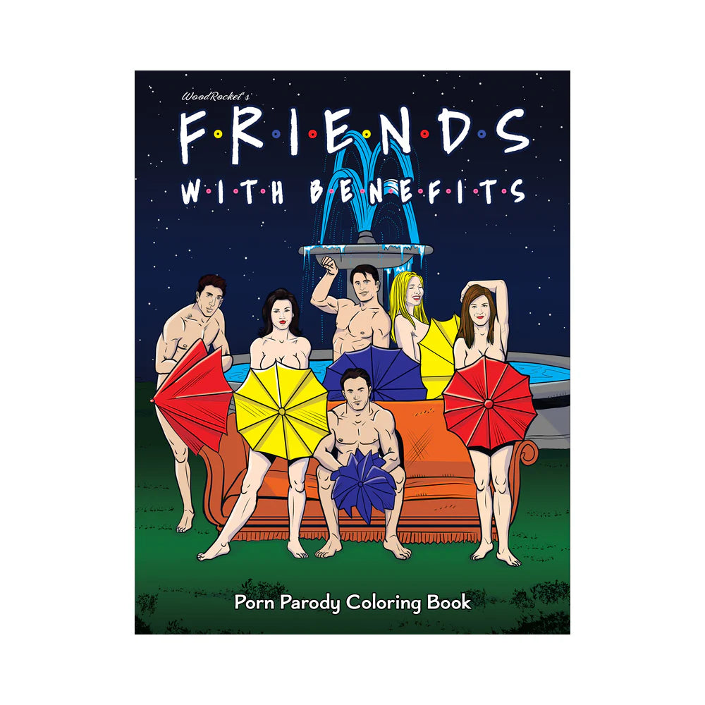 Friends With Benefits Parody Coloring Book