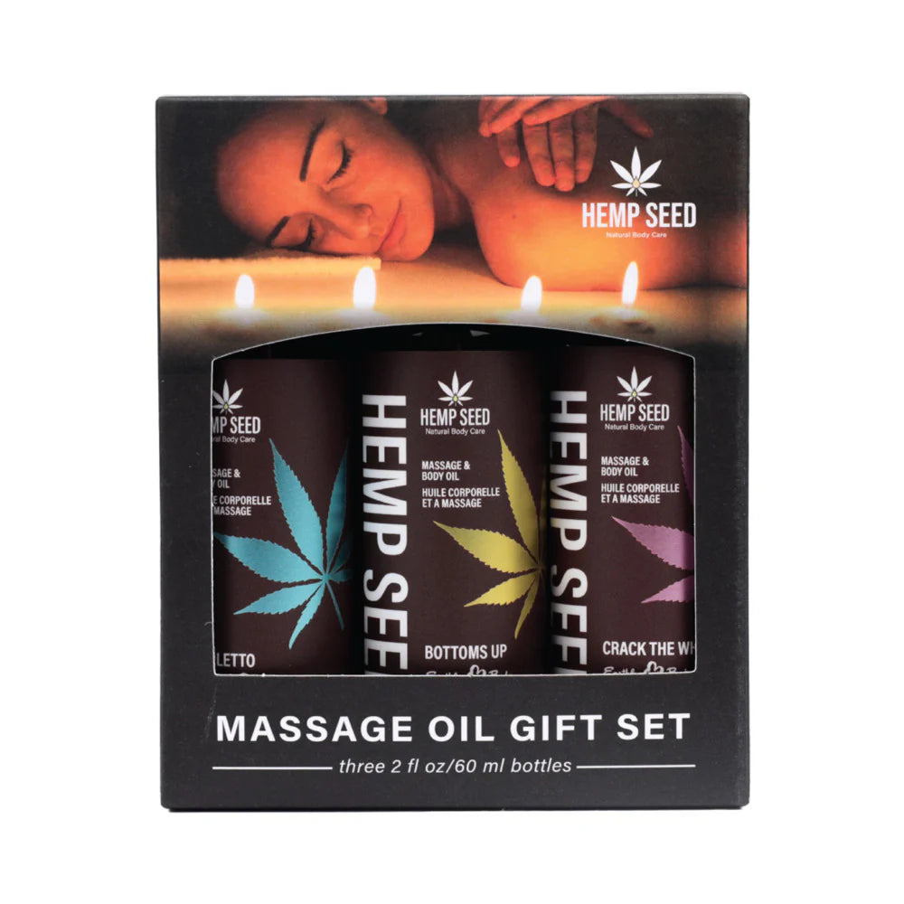 Earthly Body Gift Set Massage A Trois: Isle of You, Skinny Dip, Naked in the Woods