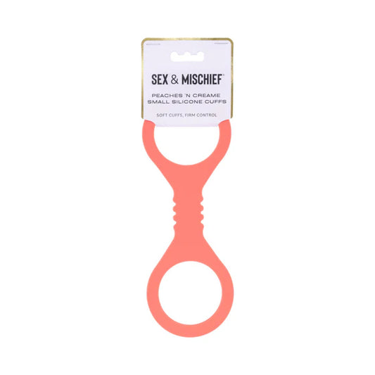 Sportsheets Sex & Mischief Peaches 'n CreaMe Silicone Cuffs