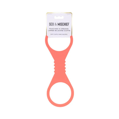 Sportsheets Sex & Mischief Peaches 'n CreaMe Silicone Cuffs