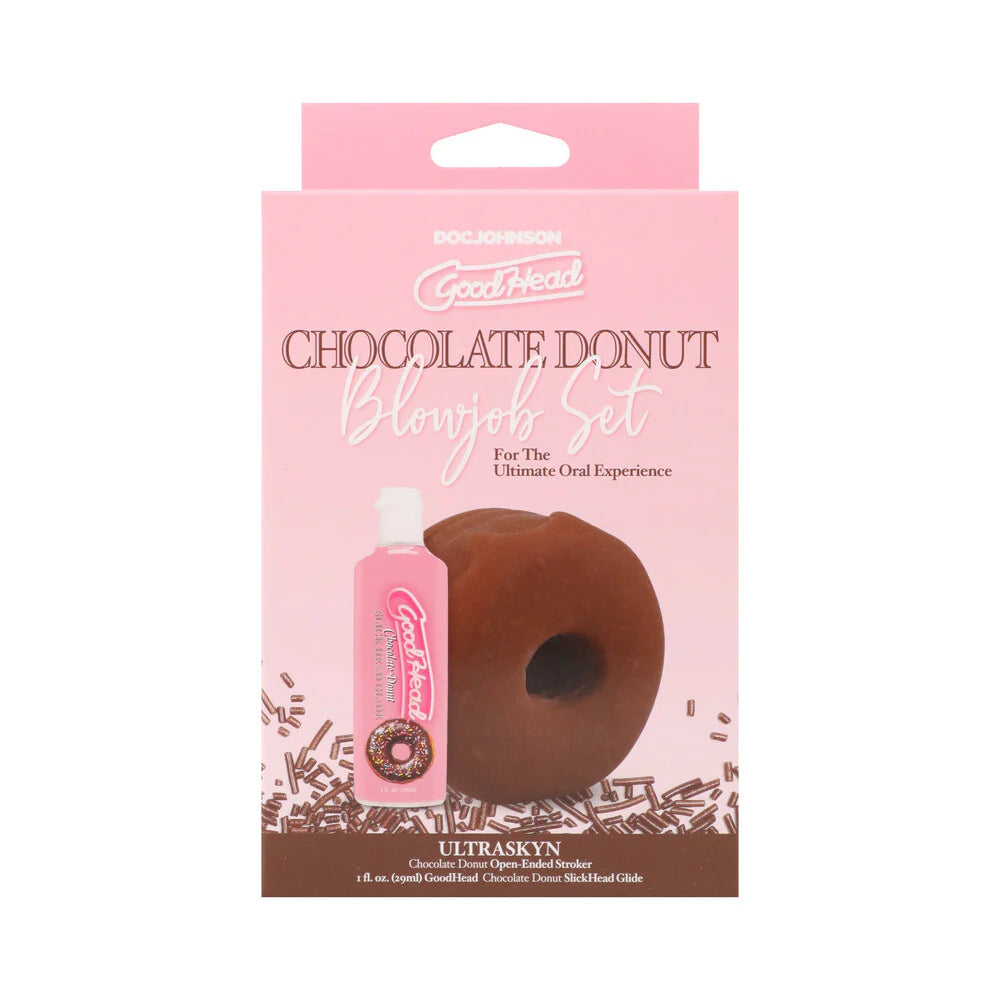 GoodHead Chocolate Donut Blowjob Set