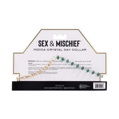 Sportsheets Sex & Mischief Indica Crystal Day Collar