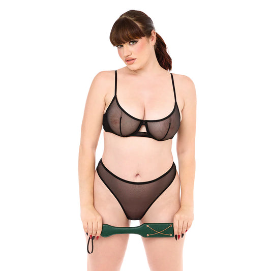 Sportsheets Sex & Mischief Indica Chain Impressions Paddle