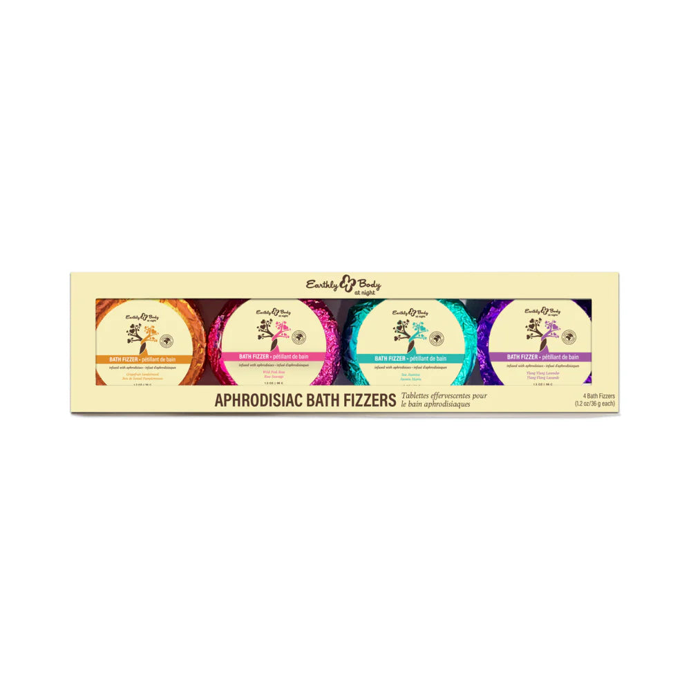 Earthly Body at Night Bath Fizzer Aphrodisiac Collection Set