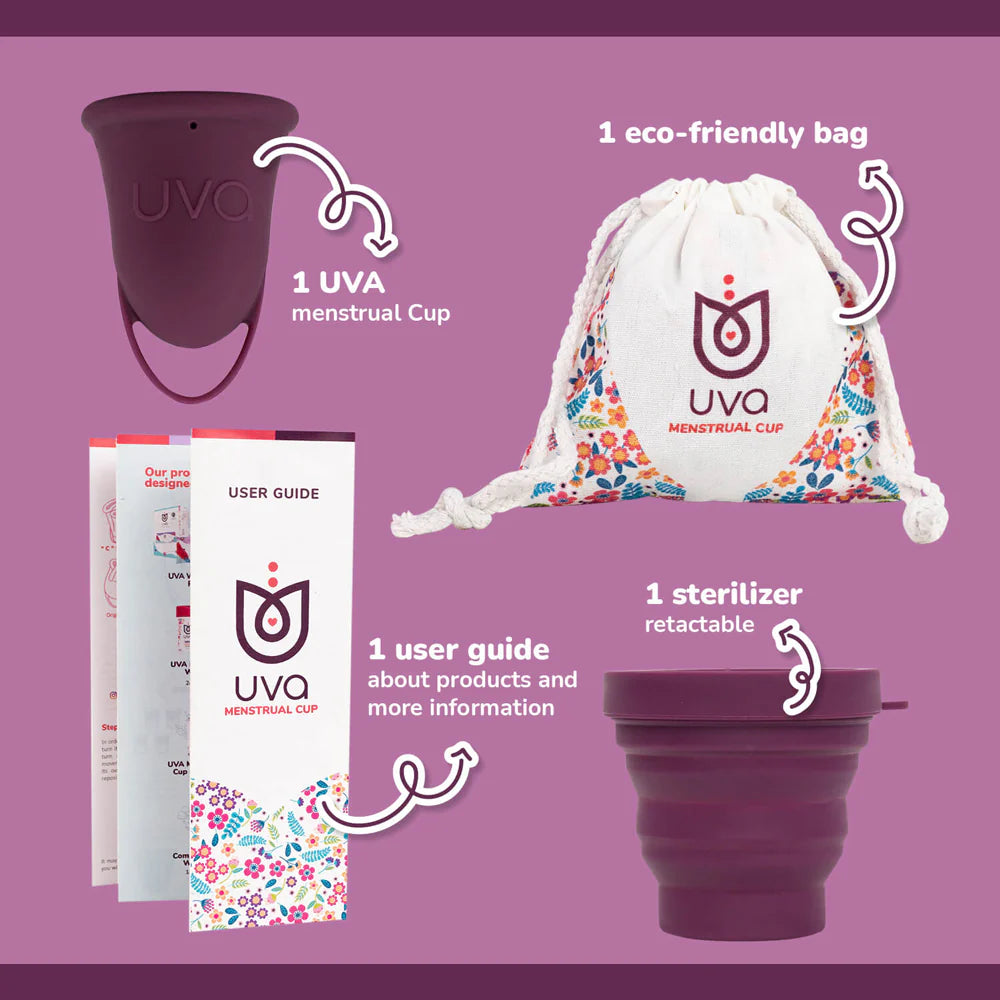 Uva Cup Menstrual Cup Set