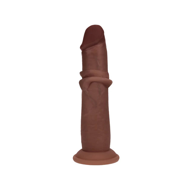 Realrock Sliding Skin Dual Density Silicone Dildo