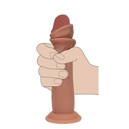 Realrock Sliding Skin Dual Density Silicone Dildo