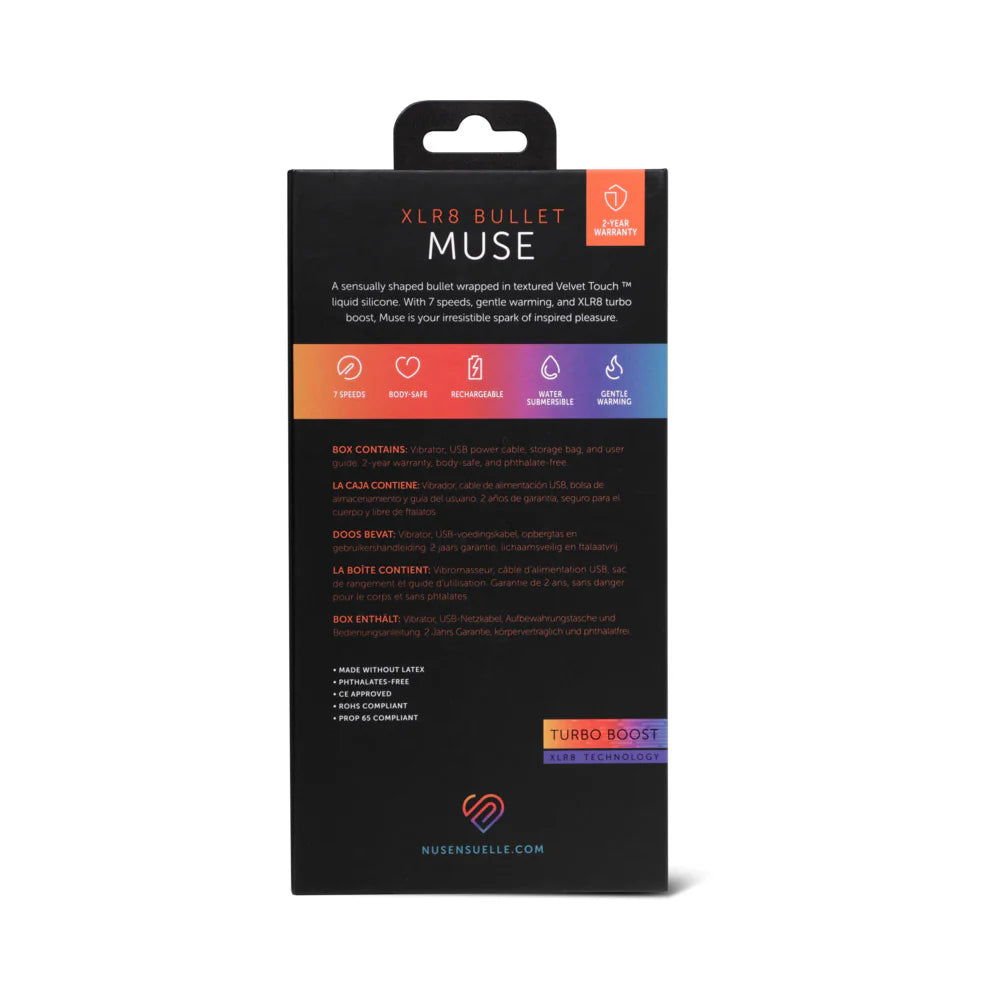 Nu Sensuelle Muse XLR8 Bullet with Heat